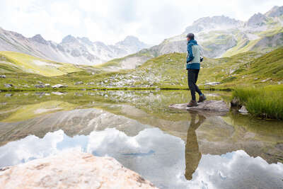 Wanderer in Tignes